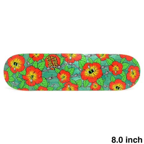 SANTA CRUZ DECK サンタクルーズ デッキ TEAM SCREAMING HIBISCUS 8.0 スケートボード スケボー 1