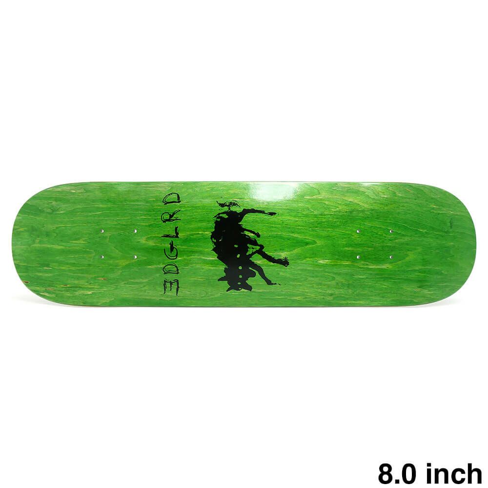 EDGLRD DECK エッジロード デッキ TEAM HELL HOUND GREEN 8.0 スケートボード スケボー 1
