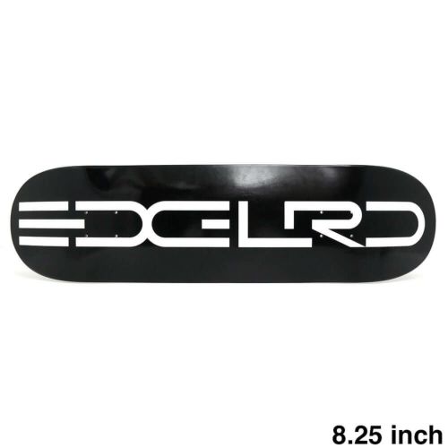 EDGLRD DECK エッジロード デッキ TEAM TECH SCRIPT BLACK/WHITE 8.25 スケートボード スケボー 1