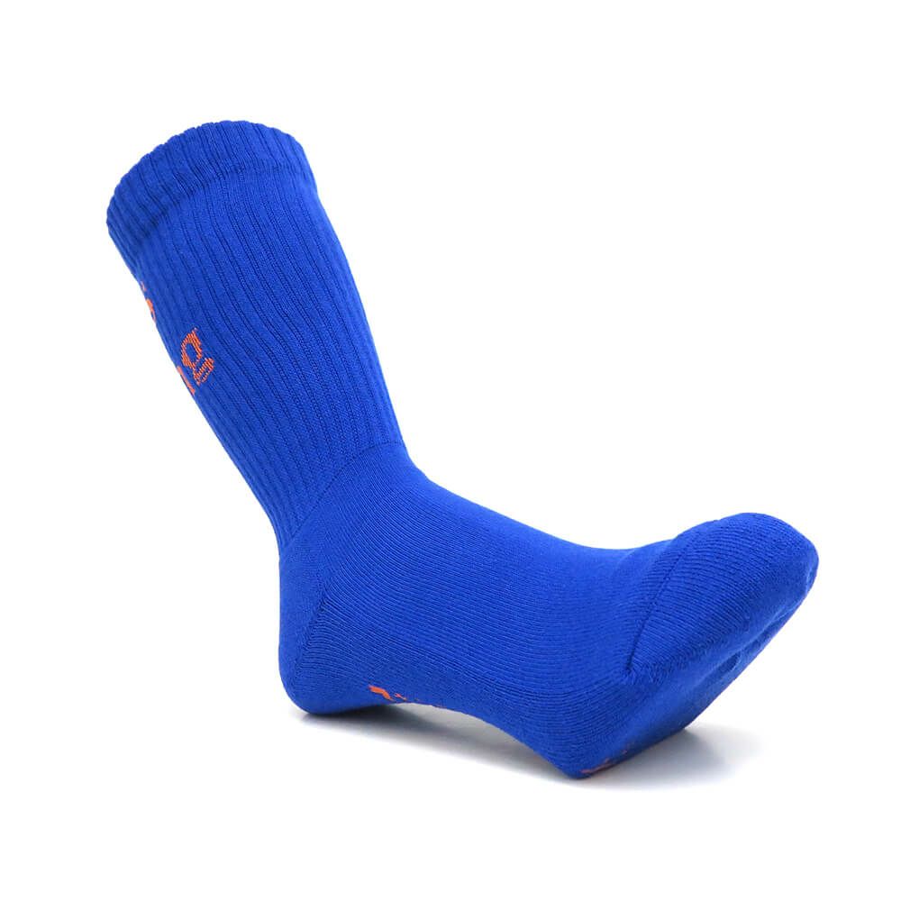 CHAOS FISHING CLUB SOCKS カオスフィッシングクラブ ソックス 靴下 1 PAC LOGO BLUE スケートボード スケボー 