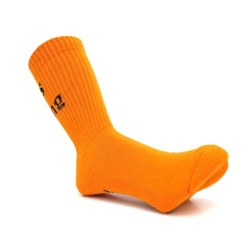 CHAOS FISHING CLUB SOCKS カオスフィッシングクラブ ソックス 靴下 1 PAC LOGO ORANGE スケートボード スケボー 