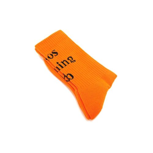 CHAOS FISHING CLUB SOCKS カオスフィッシングクラブ ソックス 靴下 1 PAC LOGO ORANGE スケートボード スケボー 6