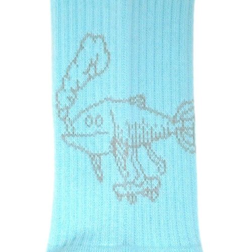 CHAOS FISHING CLUB SOCKS カオスフィッシングクラブ ソックス 靴下 1 PAC OSAKANAKUN ICE GREEN スケートボード スケボー 4