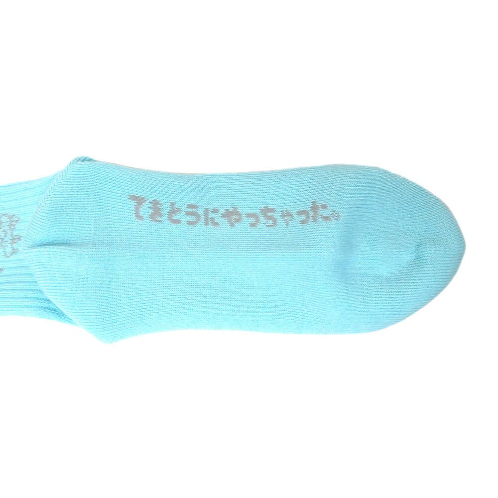 CHAOS FISHING CLUB SOCKS カオスフィッシングクラブ ソックス 靴下 1 PAC OSAKANAKUN ICE GREEN スケートボード ス5