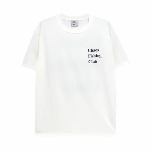 CHAOS FISHING CLUB T-SHIRT カオスフィッシングクラブ Tシャツ LOGO WHITE スケートボード スケボー 1