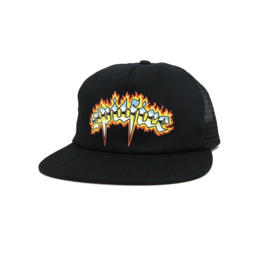 SPITFIRE MESHCAP スピットファイヤー メッシュキャップ CHROME VENOM SNAPBACK BLACK スケートボード スケボー 