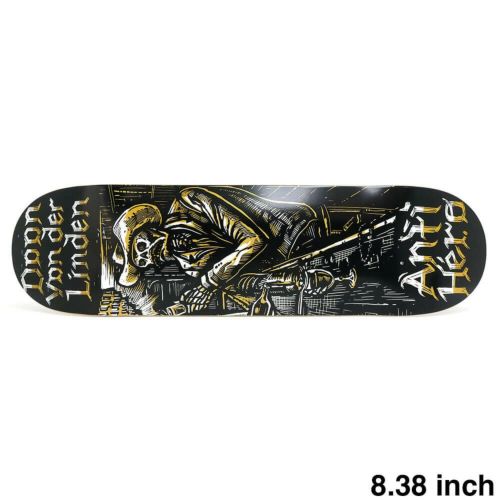 ANTIHERO DECK アンチヒーロー デッキ DAAN VAN DER LINDEN ABSENTES 8.38 スケートボード スケボー 1