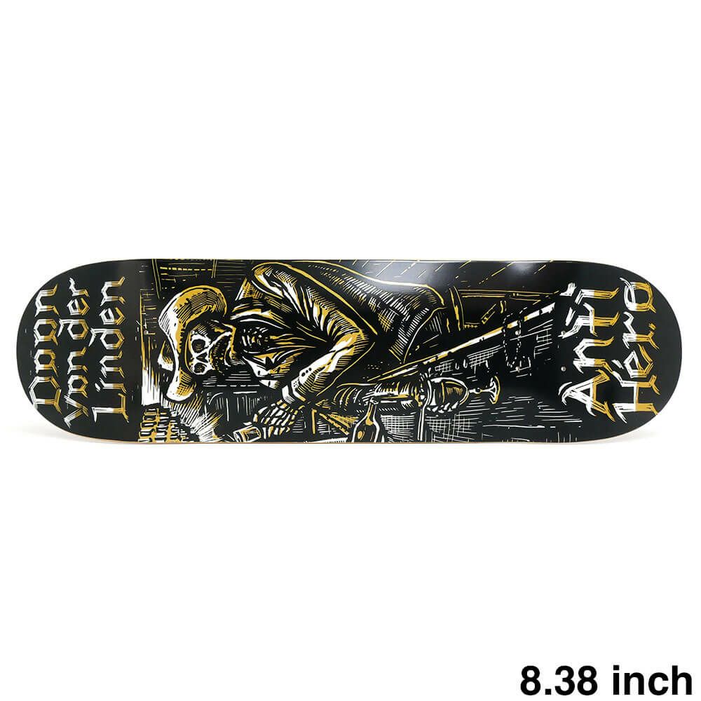 ANTIHERO DECK アンチヒーロー デッキ DAAN VAN DER LINDEN ABSENTES 8.38 スケートボード スケボー 1