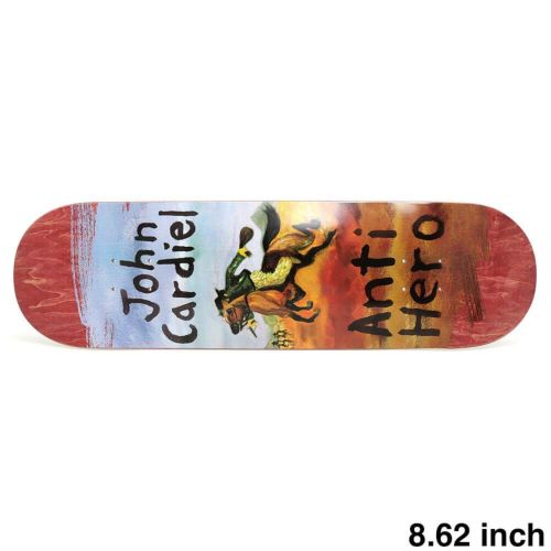 ANTIHERO DECK アンチヒーロー デッキ JOHN CARDIEL OLD WEST 8.62 スケートボード スケボー 1