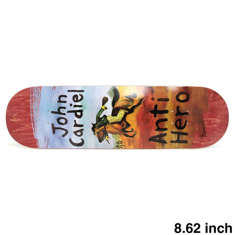 ANTIHERO DECK アンチヒーロー デッキ JOHN CARDIEL OLD WEST 8.62 スケートボード スケボー 1
