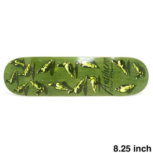 ANTIHERO DECK アンチヒーロー デッキ CHRIS PFANNER DAWN OF THE PIGEON GREEN STAIN 8.25 スケートボード スケボー 1