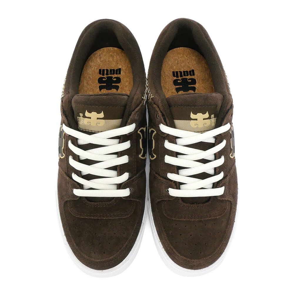 IPATH SHOES アイパス シューズ スニーカー REED LOW BROWN スケートボード スケボー 2