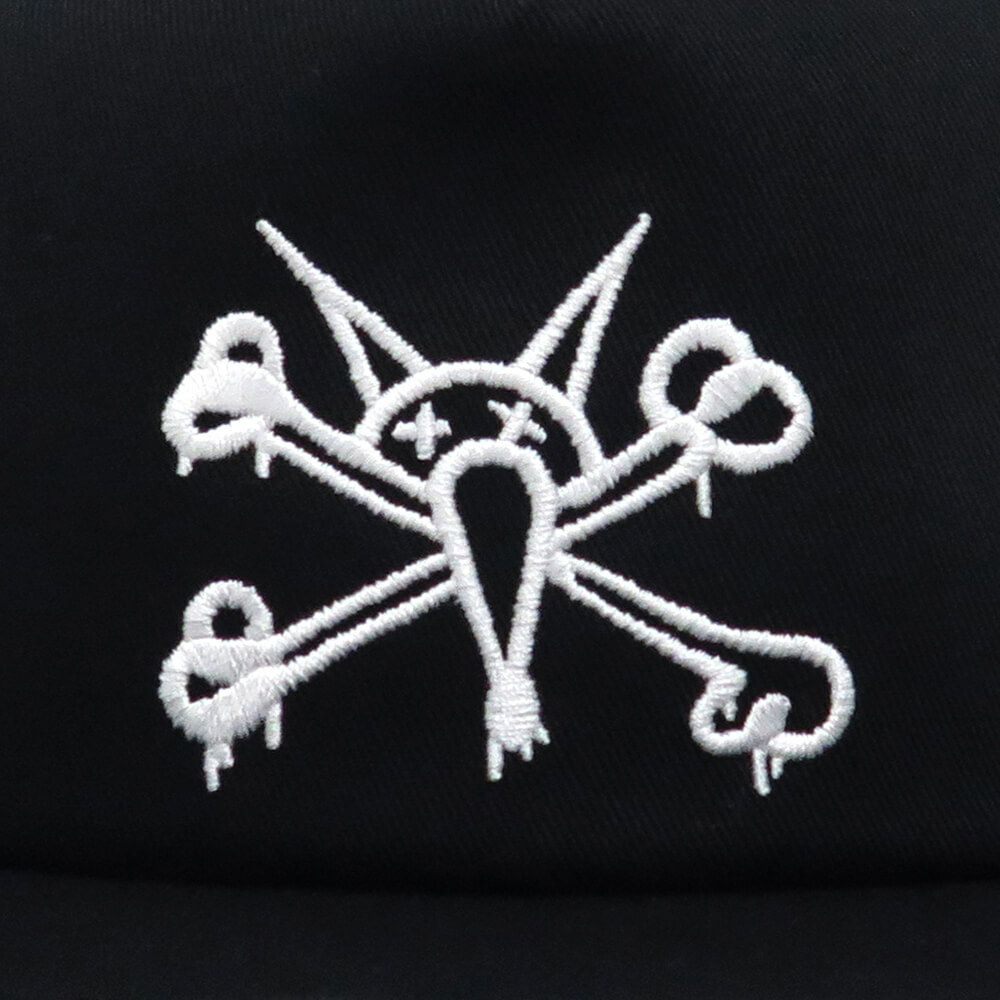 POWELL PERALTA CAP パウエルペラルタ キャップ VATO RAT SNAPBACK BLACK スケートボード スケボー 4