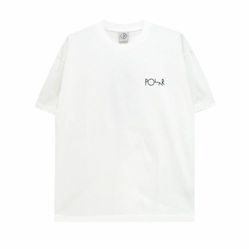 POLAR T-SHIRT ポーラー Tシャツ NO COMPLY WHITE スケートボード スケボー 1
