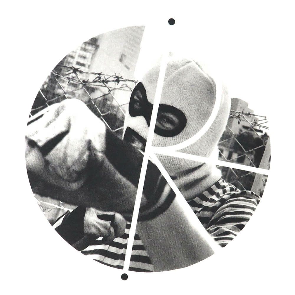 POLAR T-SHIRT ポーラー Tシャツ KLEZ FILL LOGO WHITE スケートボード スケボー 3