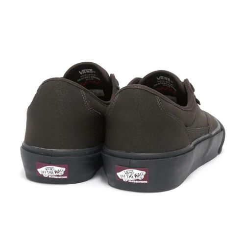 VANS SHOES バンズ シューズ スニーカー SKATE CURREN CAPLES DARK BROWN（US企画） スケートボード スケボー　3