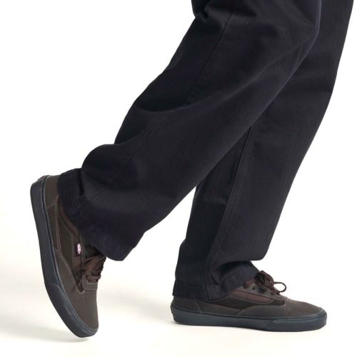 VANS SHOES バンズ シューズ スニーカー SKATE CURREN CAPLES DARK BROWN（US企画） スケートボード スケボー　9