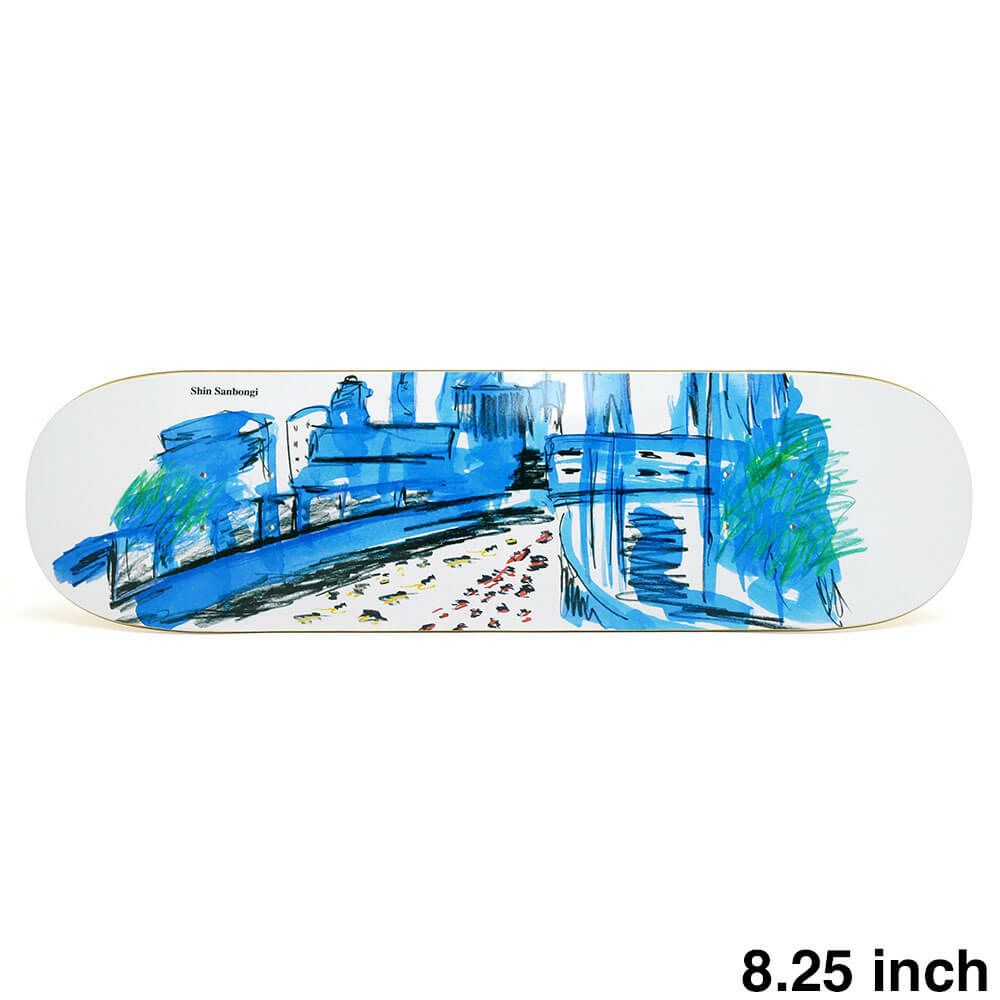 POLAR DECK ポーラー デッキ SHIN SANBONGI SHIN CITY 8.25 SHORT スケートボード スケボー 1