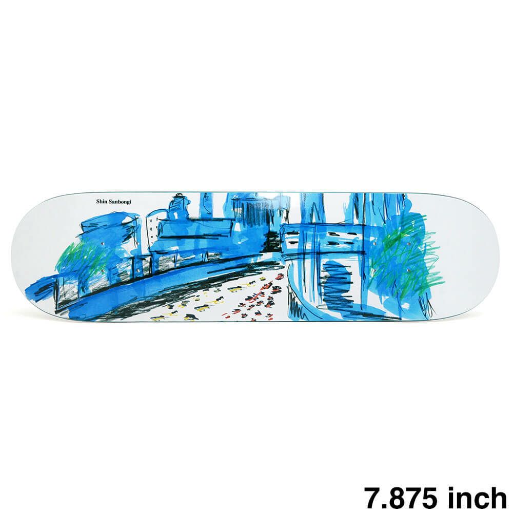 POLAR DECK ポーラー デッキ SHIN SANBONGI SHIN CITY 7.875 スケートボード スケボー 1