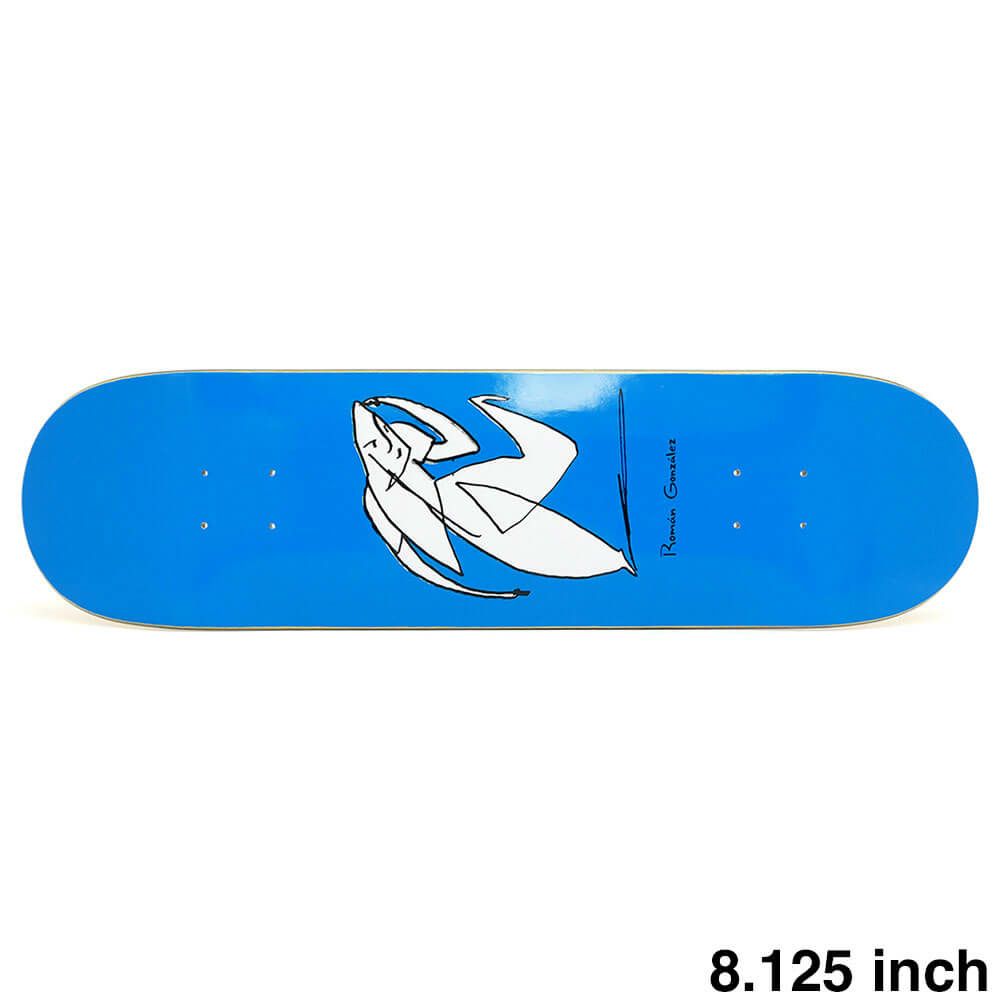 POLAR DECK ポーラー デッキ ROMAN GONZALEZ STAY IN MOTION BLUE 8.125 スケートボード スケボー 1
