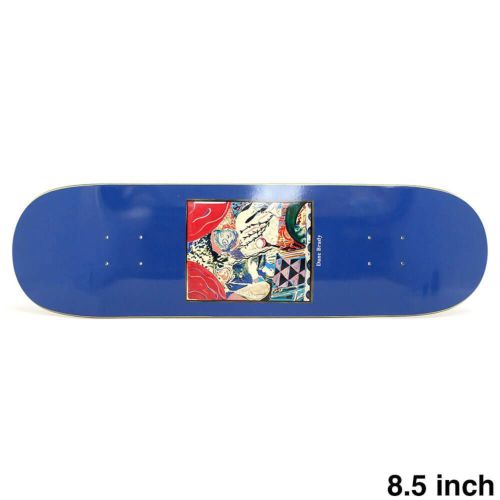 POLAR DECK ポーラー デッキ DANE BRADY TIME TRAVELERS BLUE 8.5 SHORT スケートボード スケボー 1