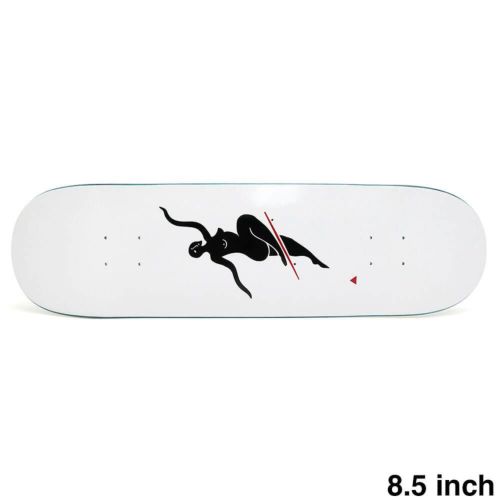 POLAR DECK ポーラー デッキ TEAM NO COMPLIES WHITE 8.5 スケートボード スケボー 1