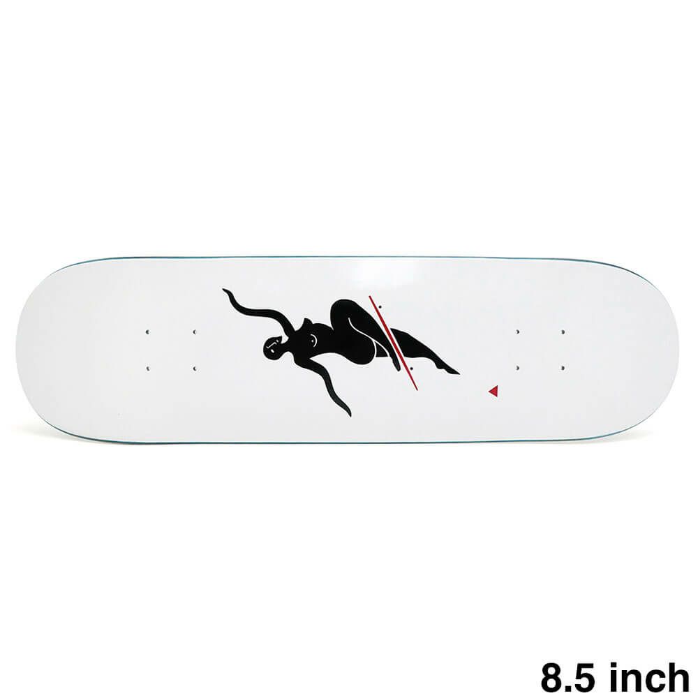 POLAR DECK ポーラー デッキ TEAM NO COMPLIES WHITE 8.5 スケートボード スケボー 1