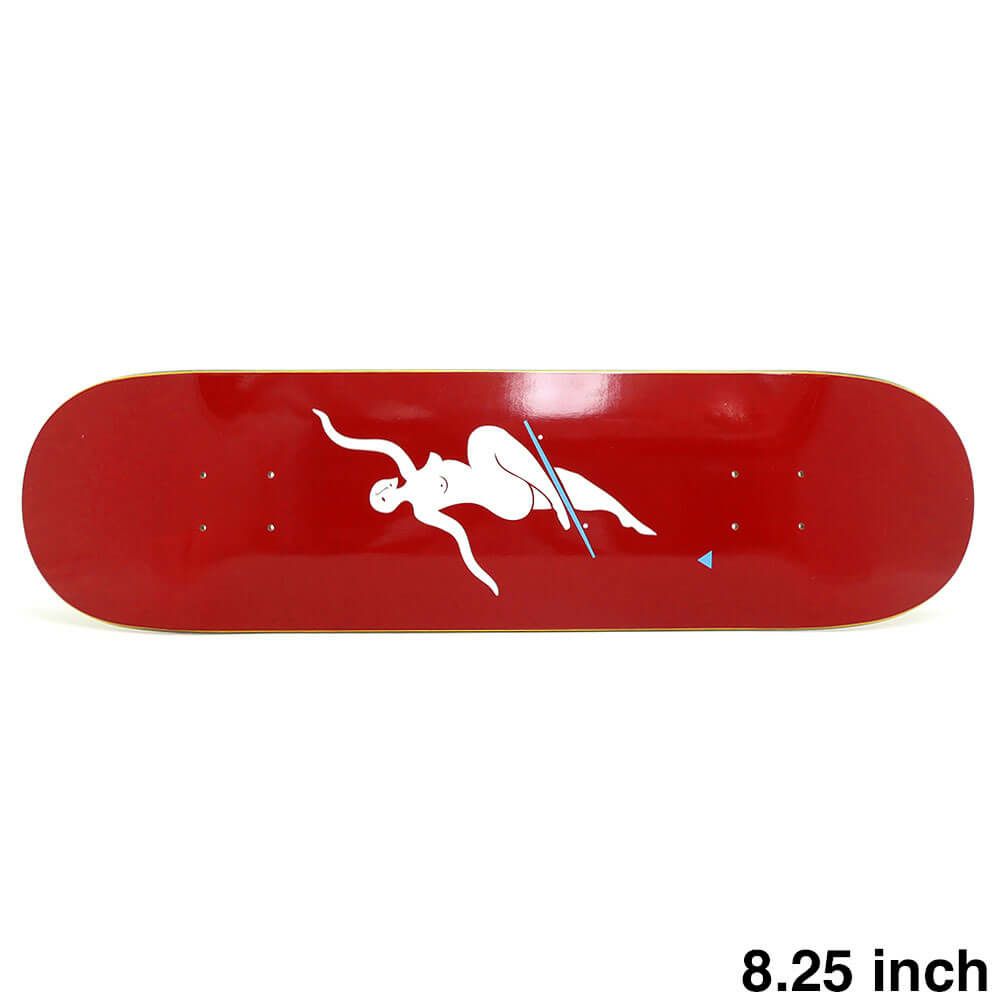 POLAR DECK ポーラー デッキ TEAM NO COMPLIES RED 8.25 スケートボード スケボー 1