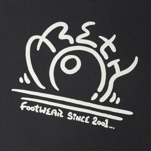 ARETH T-SHIRT アース Tシャツ SUN LOGO SUMI BLACK スケートボード スケボー 3