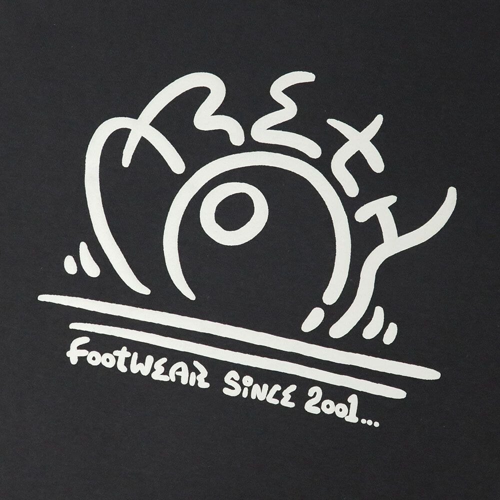 ARETH T-SHIRT アース Tシャツ SUN LOGO SUMI BLACK スケートボード スケボー 3