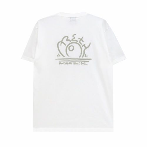 ARETH T-SHIRT アース Tシャツ SUN LOGO WHITE スケートボード スケボー 
