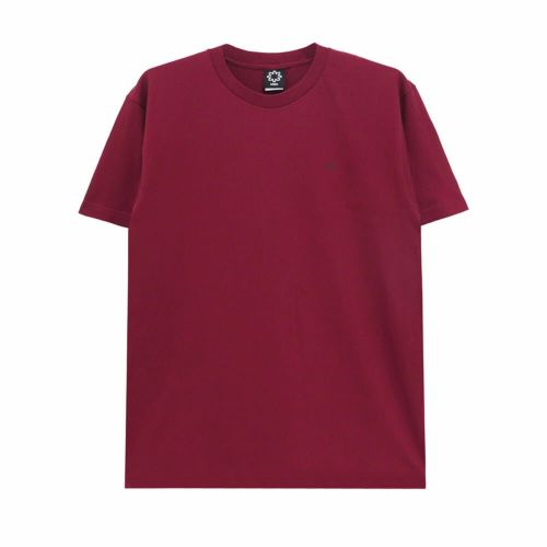 ARETH T-SHIRT アース Tシャツ LOGO BURGUNDY スケートボード スケボー 1