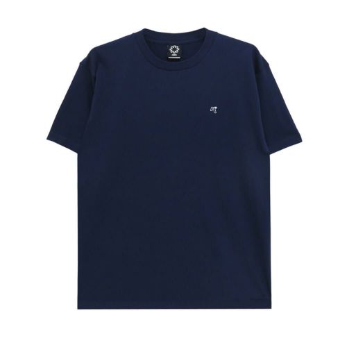 ARETH T-SHIRT アース Tシャツ LOGO NAVY スケートボード スケボー 1
