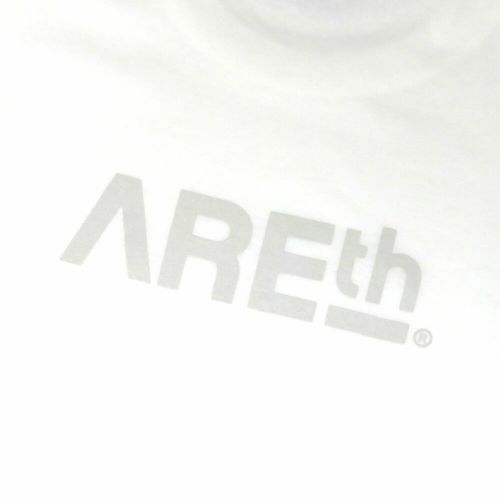 ARETH T-SHIRT アース Tシャツ LOGO WHITE スケートボード スケボー 3
