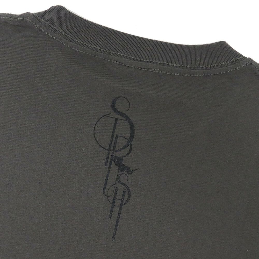 STRUSH T-SHIRT ストラッシュ Tシャツ SMOKE LOGO HAZY BLACK スケートボード スケボー 3