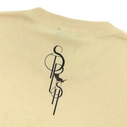 STRUSH T-SHIRT ストラッシュ Tシャツ SMOKE LOGO NATURAL スケートボード スケボー 3