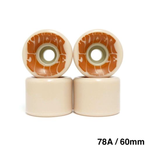 OJ WHEEL オージェー ソフトウィール（クルーザー） SUPER JUICE（78A）COFFEE ベージュ 60mm スケートボード スケボー 1