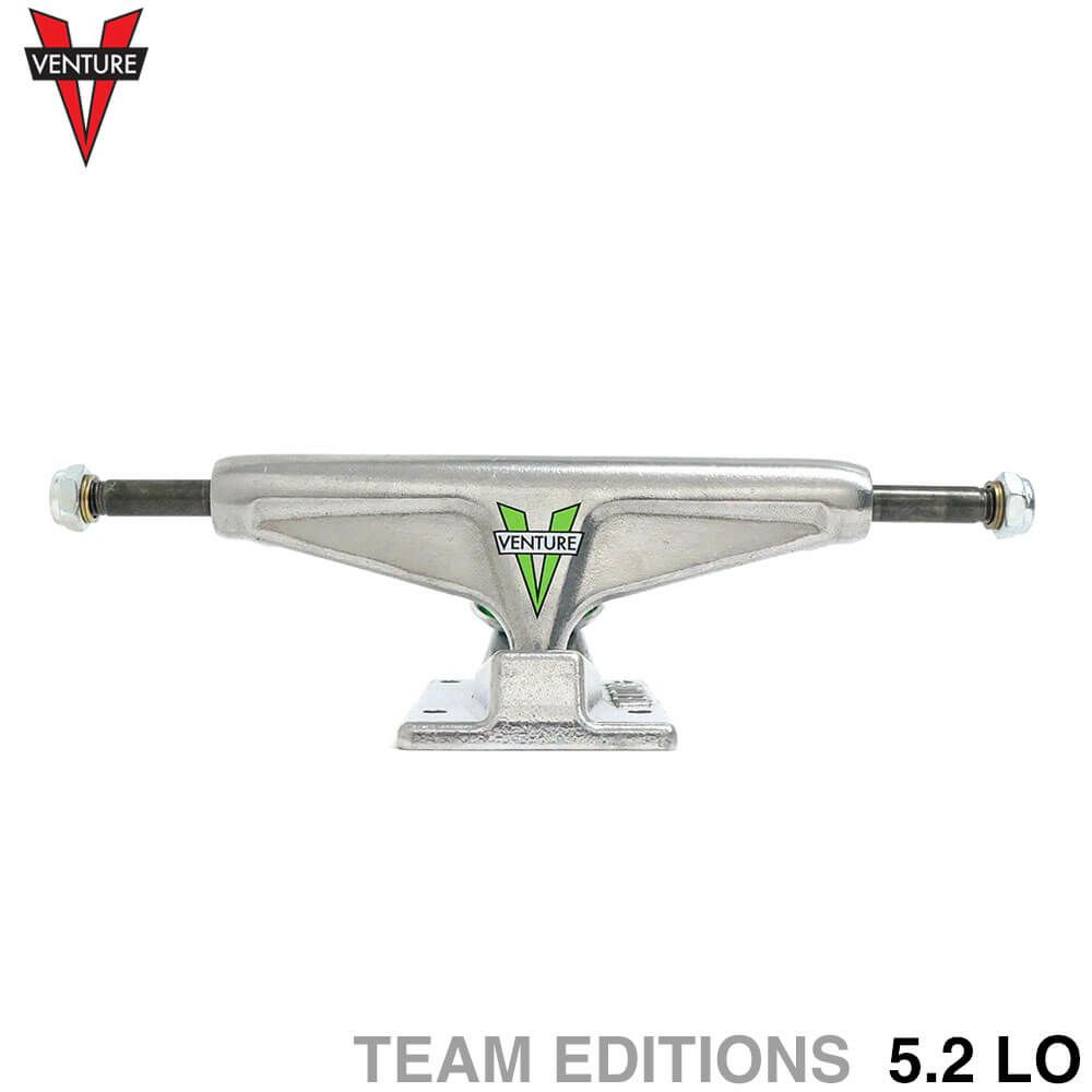 VENTURE TRUCK ベンチャー トラック TEAM EDITIONS OG V LOOSE 5.2 LO シルバー スケートボード スケボー 1