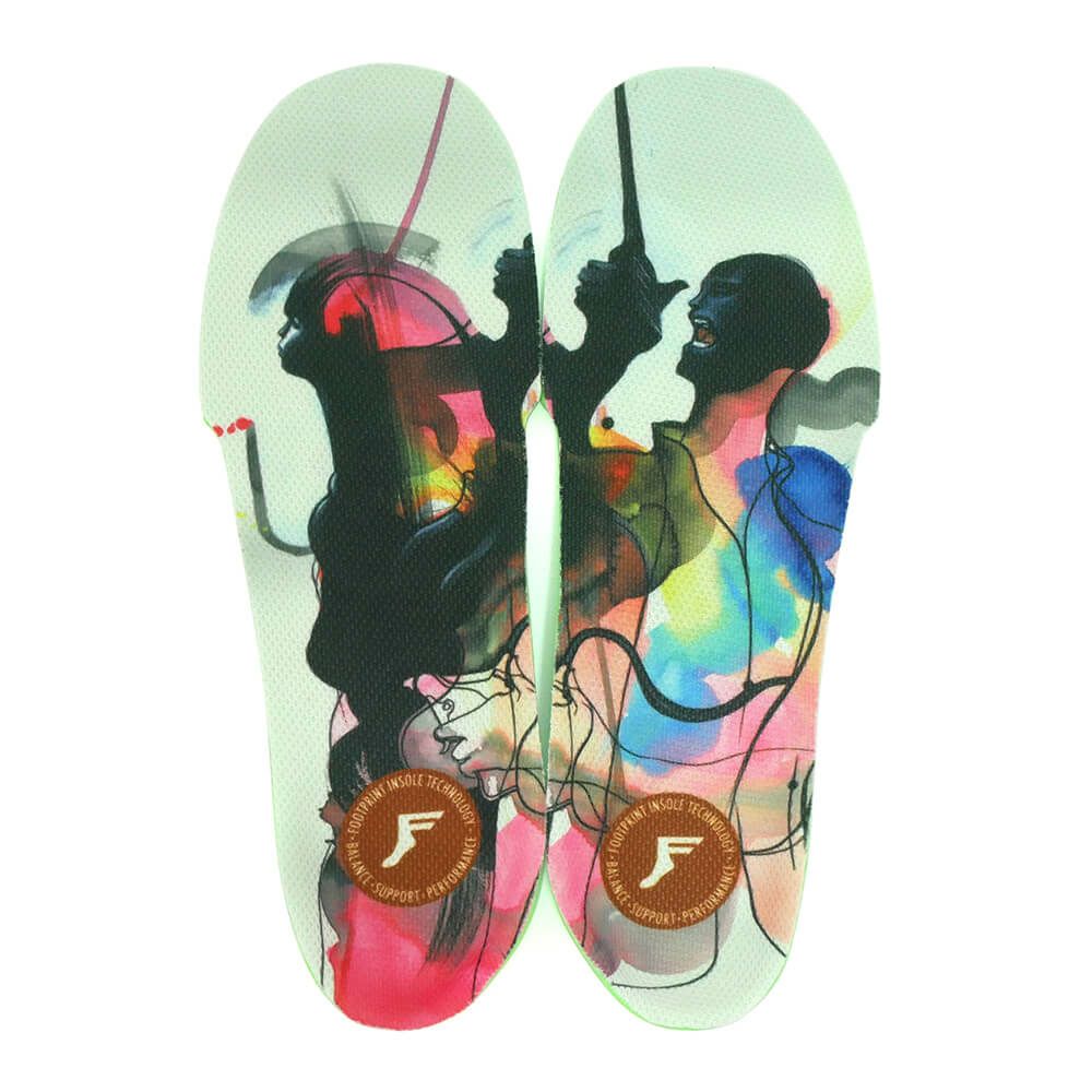 脅威の衝撃吸収 FOOTPRINT INSOLE フットプリント インソール GAME CHANGERS ORTHOTICS ELITE PRO WILL BARRAS スケートボード スケボー 1