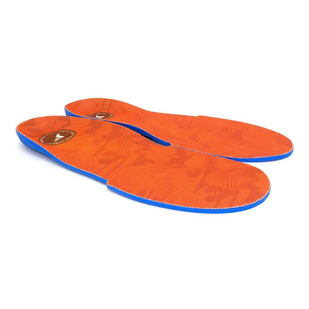 脅威の衝撃吸収 FOOTPRINT INSOLE フットプリント インソール KINGFOAM ORTHOTICS ELITE FLUID X ORANGE CAMO スケートボード スケボー 4