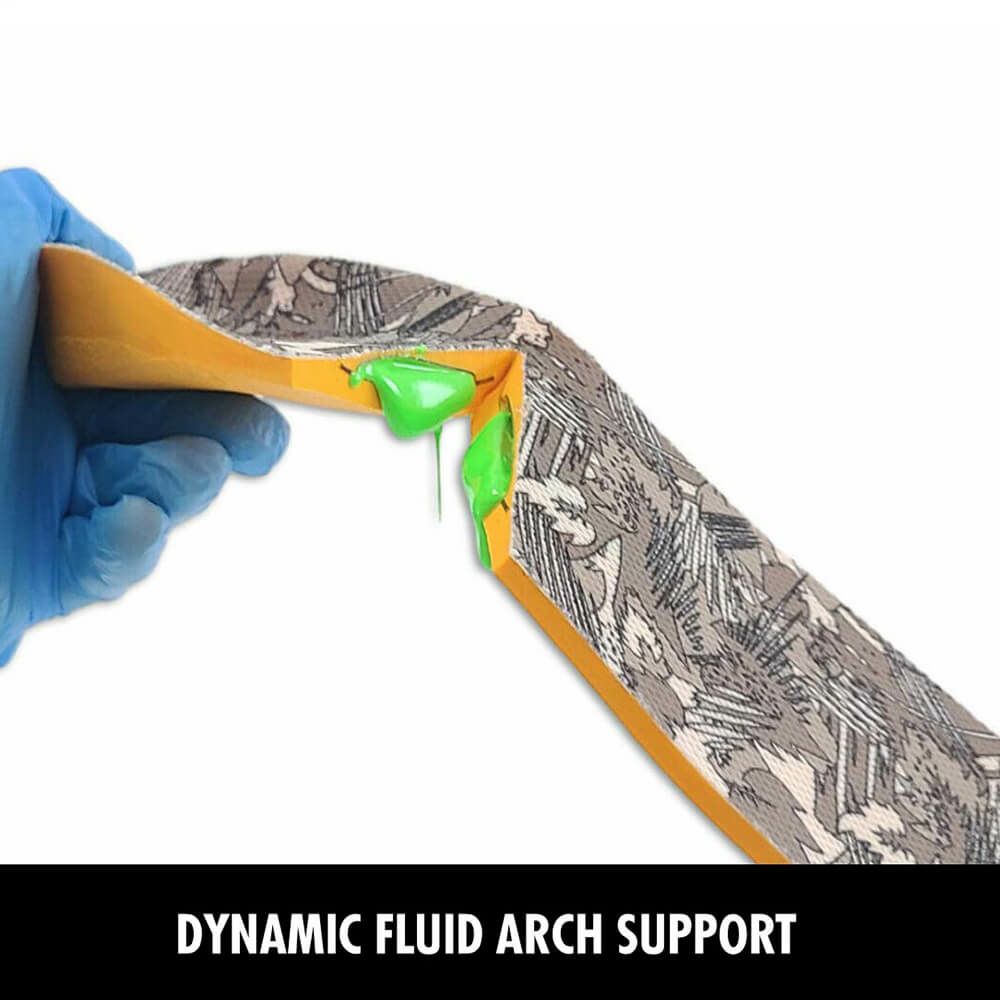 脅威の衝撃吸収 FOOTPRINT INSOLE フットプリント インソール KINGFOAM ORTHOTICS ELITE FLUID X ORANGE CAMO スケートボード スケボー 5