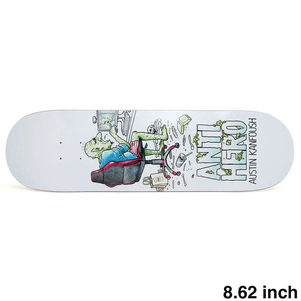 ANTIHERO DECK アンチヒーロー デッキ AUSTIN KANFOUSH TROLLS 8.62 スケートボード スケボー 1