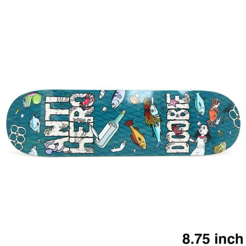 ANTIHERO DECK アンチヒーロー デッキ VICTOR PELLEGRIN（DOOBIE）CATCH OF THE DAY EMERALD STAIN 8.75 スケートボード スケボー 1
