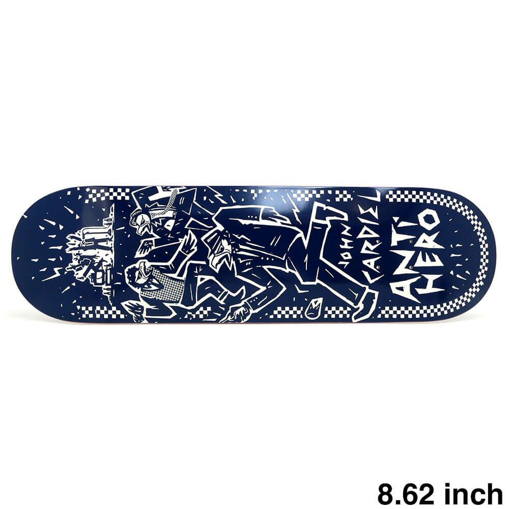 ANTIHERO DECK アンチヒーロー デッキ JOHN CARDIEL RUDER BWOYS 8.62 スケートボード スケボー 1