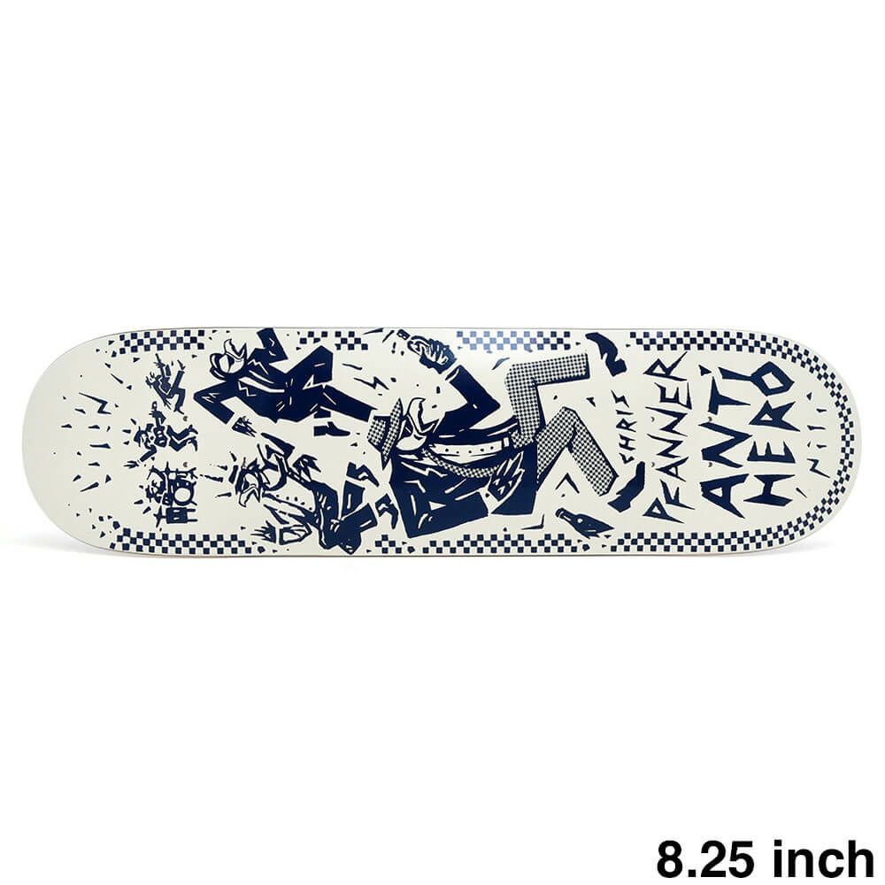 ANTIHERO DECK アンチヒーロー デッキ CHRIS PFANNER RUDER BWOYS 8.25 スケートボード スケボー 1
