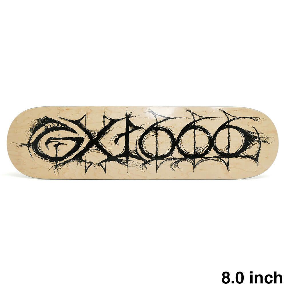 GX1000 DECK ジーエックス1000 デッキ TEAM DINO NATURAL VENEER 8.0 スケートボード スケボー 1