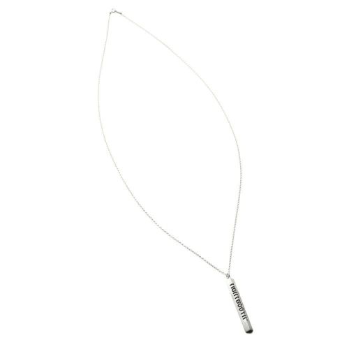 TIGHTBOOTH（TBPR）NECKLACE タイトブース ネックレス ANGLE IRON NECKLACE SILVER スケートボード スケボー 1