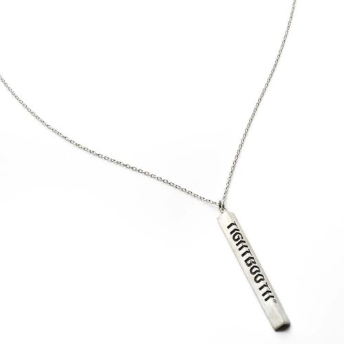 TIGHTBOOTH（TBPR）NECKLACE タイトブース ネックレス ANGLE IRON NECKLACE SILVER スケートボード スケボー 2