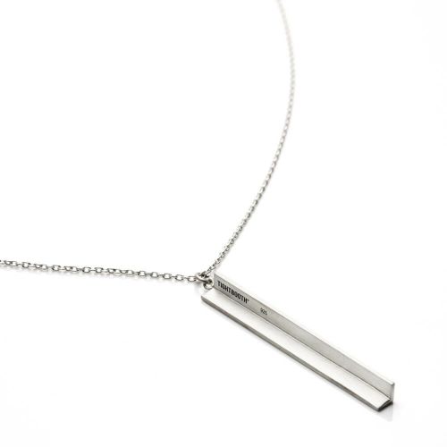 TIGHTBOOTH（TBPR）NECKLACE タイトブース ネックレス ANGLE IRON NECKLACE SILVER スケートボード スケボー 3