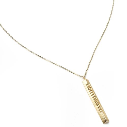 TIGHTBOOTH（TBPR）NECKLACE タイトブース ネックレス ANGLE IRON NECKLACE BRASS GOLD PLATED スケートボード スケボー 2